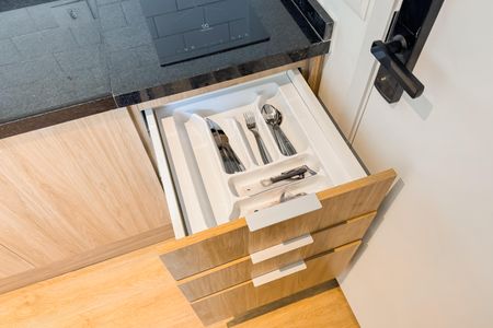 Studio à venda com 22m², 1 quarto e sem vagaCozinha