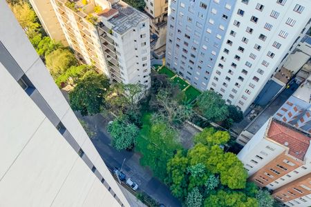 Studio à venda com 22m², 1 quarto e sem vagaVista da Sacada