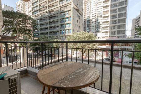 Studio à venda com 27m², 1 quarto e sem vagaVaranda