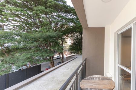 Studio à venda com 27m², 1 quarto e sem vagaVaranda