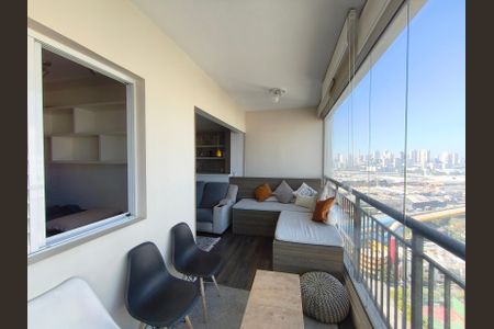 Apartamento à venda com 70m², 2 quartos e 1 vagaVaranda