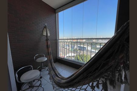 Varanda de apartamento à venda com 2 quartos, 62m² em Jaguaré, São Paulo