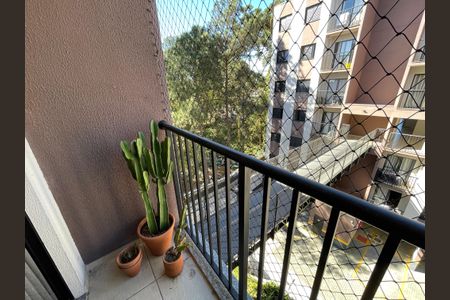 Varanda da Sala de apartamento para alugar com 2 quartos, 50m² em Granja Viana, Cotia