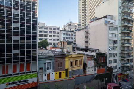 Studio à venda com 28m², 1 quarto e sem vagaVista da Varanda da Sala/Quarto