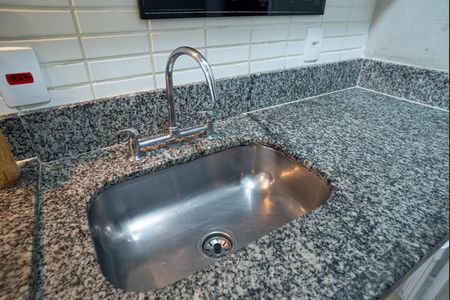 Studio à venda com 28m², 1 quarto e sem vagaCozinha