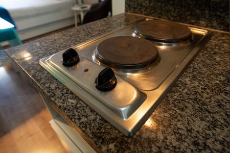 Studio à venda com 28m², 1 quarto e sem vagaCozinha