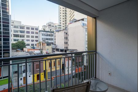 Studio à venda com 28m², 1 quarto e sem vagaVaranda da Sala/Quarto