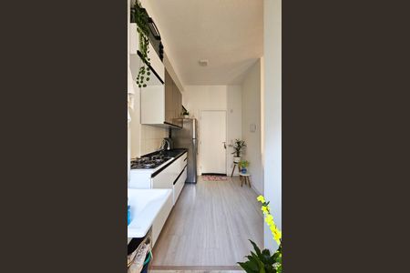 Apartamento para alugar com 35m², 2 quartos e sem vaga Apartamento para alugar com 35m², 2 quartos e sem vagaCozinha e Área de Serviço