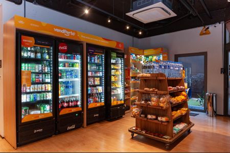 Studio à venda com 28m², 1 quarto e sem vagaÁrea Comum - Minimercado