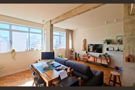 Sala de apartamento para alugar com 2 quartos, 100m² em Centro, Belo Horizonte