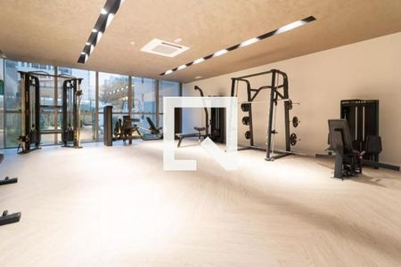 Studio para alugar com 26m², 1 quarto e sem vaga Studio para alugar com 26m², 1 quarto e sem vagaÁrea comum - Academia