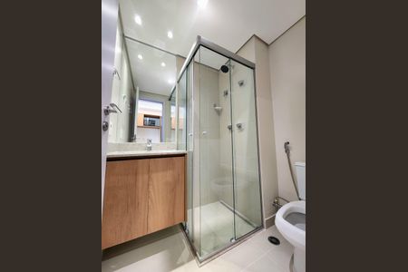 Studio para alugar com 26m², 1 quarto e sem vaga Studio para alugar com 26m², 1 quarto e sem vagaBanheiro