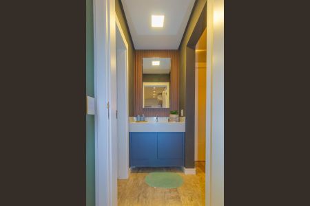 Apartamento à venda com 52m², 1 quarto e 1 vagaBanheiro