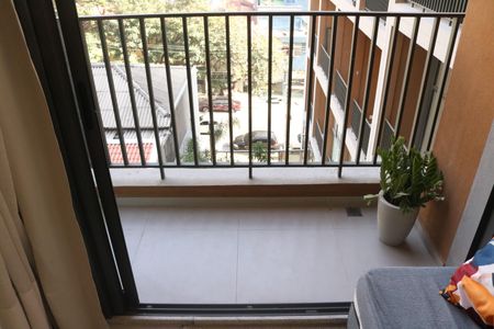 Studio para alugar com 42m², 1 quarto e sem vagaVaranda