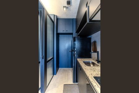 Studio para alugar com 25m², 1 quarto e sem vaga Studio para alugar com 25m², 1 quarto e sem vagaCozinha