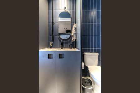 Studio para alugar com 25m², 1 quarto e sem vaga Studio para alugar com 25m², 1 quarto e sem vagaBanheiro