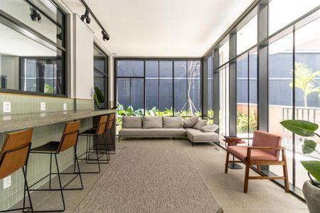 Studio para alugar com 25m², 1 quarto e sem vagaCoworking