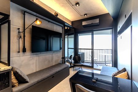 Studio para alugar com 25m², 1 quarto e sem vaga Studio para alugar com 25m², 1 quarto e sem vagaStudio