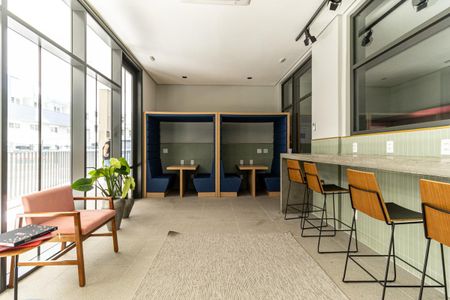 Studio para alugar com 25m², 1 quarto e sem vagaCoworking