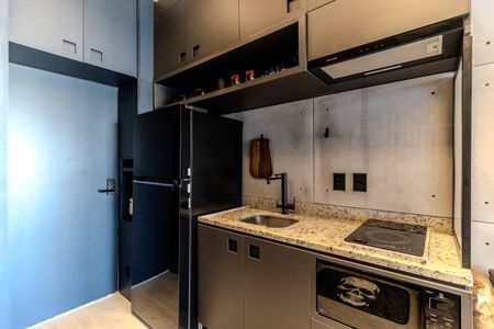 Studio para alugar com 25m², 1 quarto e sem vaga Studio para alugar com 25m², 1 quarto e sem vagaCozinha