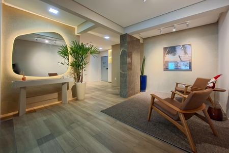 Apartamento para alugar com 77m², 2 quartos e 1 vaga Apartamento para alugar com 77m², 2 quartos e 1 vagaHall de entrada