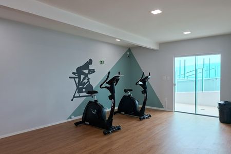 Apartamento para alugar com 77m², 2 quartos e 1 vaga Apartamento para alugar com 77m², 2 quartos e 1 vagaAcademia