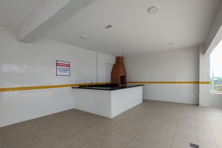 Área comum - Churrasqueira de apartamento para alugar com 2 quartos, 77m² em Maracanã, Praia Grande