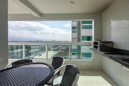 Sacada de apartamento para alugar com 2 quartos, 77m² em Maracanã, Praia Grande