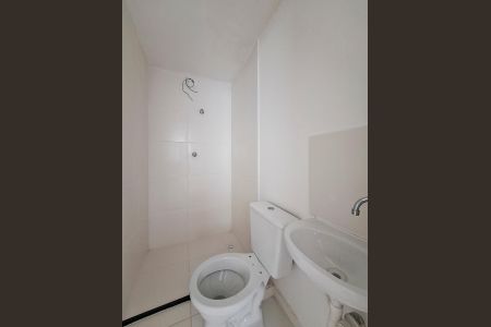 Banheiro Social de kitnet/studio à venda com 1 quarto, 17m² em Casa Verde Alta, São Paulo