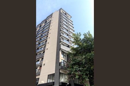 Studio para alugar com 30m², 1 quarto e sem vaga Studio para alugar com 30m², 1 quarto e sem vagaFachada