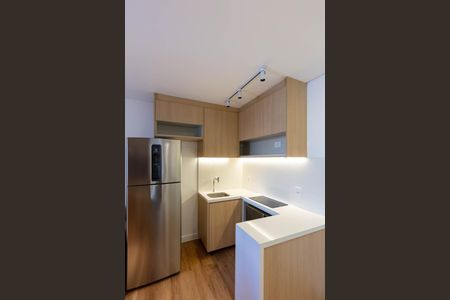 Studio para alugar com 25m², 1 quarto e sem vaga Studio para alugar com 25m², 1 quarto e sem vagaCozinha