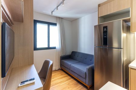 Studio para alugar com 25m², 1 quarto e sem vaga Studio para alugar com 25m², 1 quarto e sem vagaSala