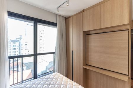 Studio para alugar com 25m², 1 quarto e sem vaga Studio para alugar com 25m², 1 quarto e sem vagaQuarto