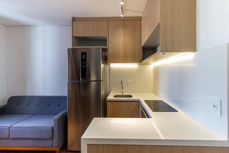 Studio para alugar com 25m², 1 quarto e sem vaga Studio para alugar com 25m², 1 quarto e sem vagaCozinha