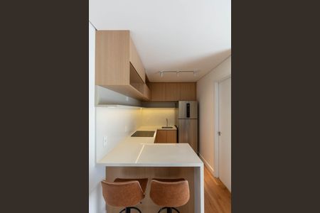 Studio para alugar com 29m², 1 quarto e sem vaga Studio para alugar com 29m², 1 quarto e sem vagaCozinha