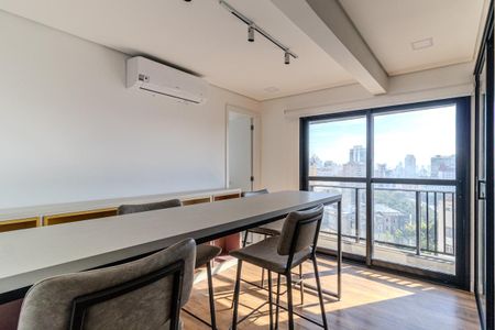 Studio para alugar com 34m², 1 quarto e sem vagaCoworking