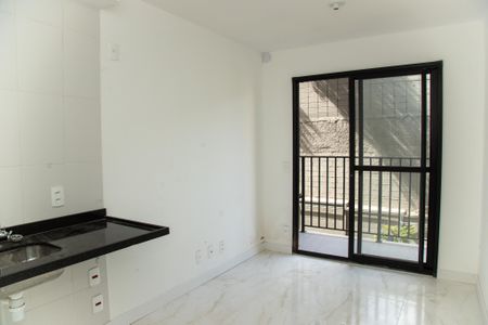 Sala de apartamento para alugar com 1 quarto, 27m² em Campo Belo, São Paulo
