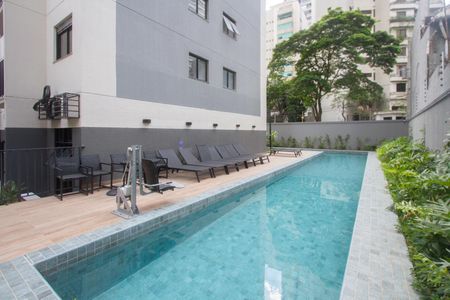 Apartamento para alugar com 27m², 1 quarto e sem vagaPiscina