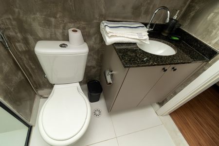 Studio à venda com 25m², 1 quarto e sem vaga Studio à venda com 25m², 1 quarto e sem vagaBanheiro