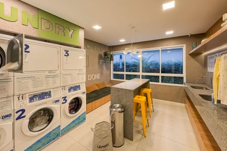 Apartamento para alugar com 32m², 1 quarto e sem vagaLavanderia