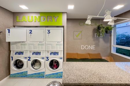 Apartamento para alugar com 32m², 1 quarto e sem vagaLavanderia