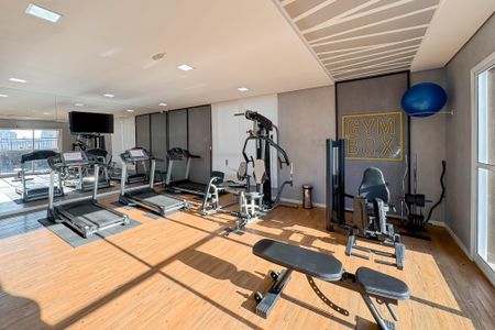 Apartamento para alugar com 32m², 1 quarto e sem vagaÁrea comum - Academia