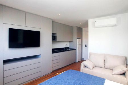 Studio à venda com 28m², 1 quarto e sem vagaStudio - Sala / Quarto