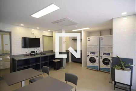 Studio para alugar com 27m², 1 quarto e sem vagaLavanderia