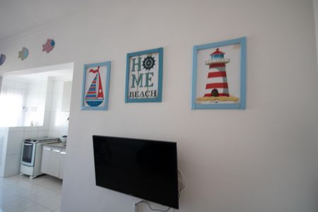 Apartamento para alugar com 44m², 1 quarto e 2 vagasSala