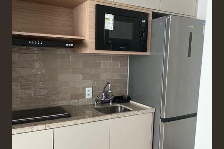 Studio para alugar com 25m², 1 quarto e sem vagaCozinha 