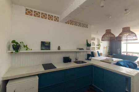 Studio à venda com 37m², 1 quarto e sem vagaCozinha