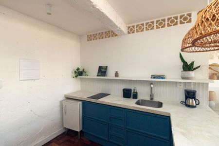 Studio à venda com 37m², 1 quarto e sem vagaCozinha