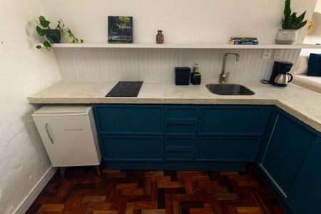 Studio à venda com 37m², 1 quarto e sem vagaCozinha