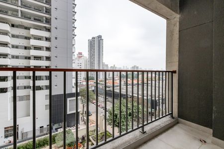 Varanda de kitnet/studio à venda com 1 quarto, 31m² em Santo Amaro, São Paulo